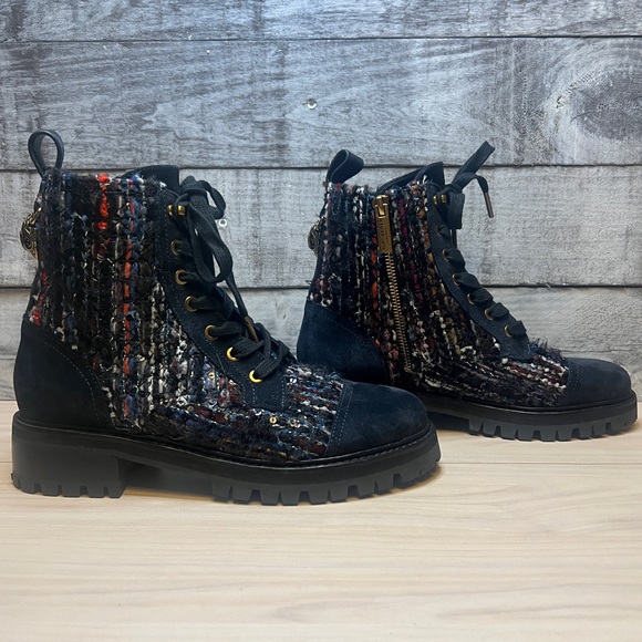 KURT GEIGER NWOB kensington combat boot - Picture 7 of 12